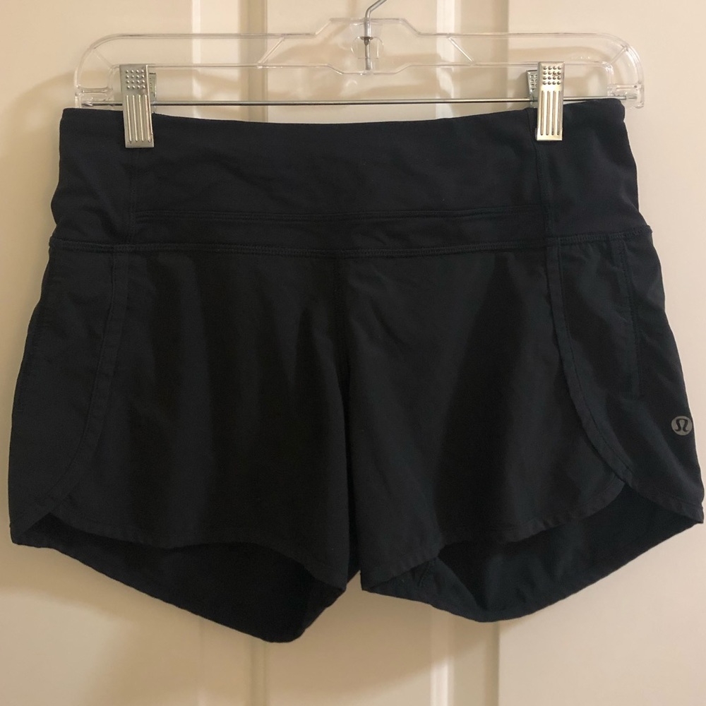 LULU LEMON RUNNING SHORTS